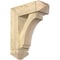 Ekena Millwork Imperial Arts and Crafts Rough Sawn Bracket w/ Offset Brace, Douglas Fir, 6"W x 16"D x 20"H BKT0604X16X20IMP03RDF - alternate 1